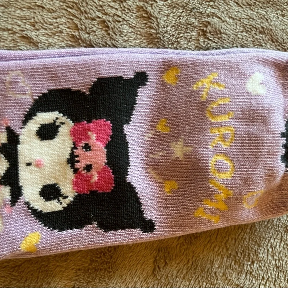 NWT Hello Kitty 6 Pairs Socks for Girls Age 5-6 color Blue, purple, White, Pink